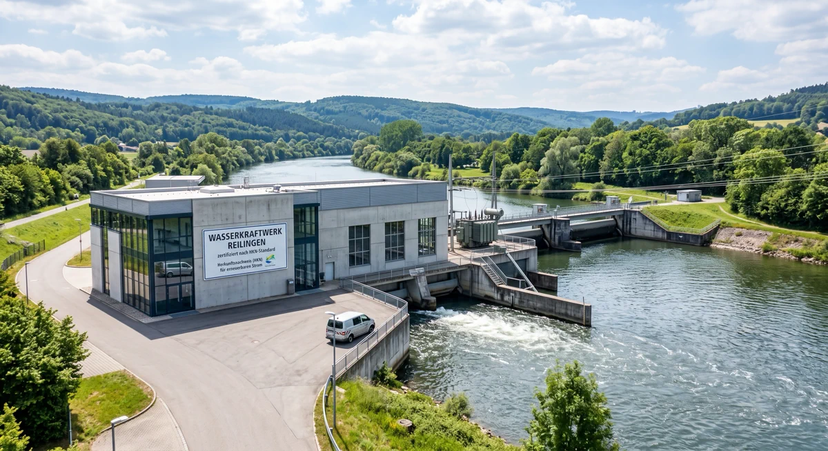 Wasserkraft Zertifikate